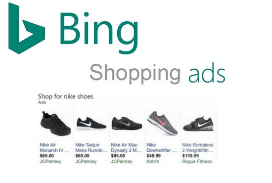 Bing Shopping Ads